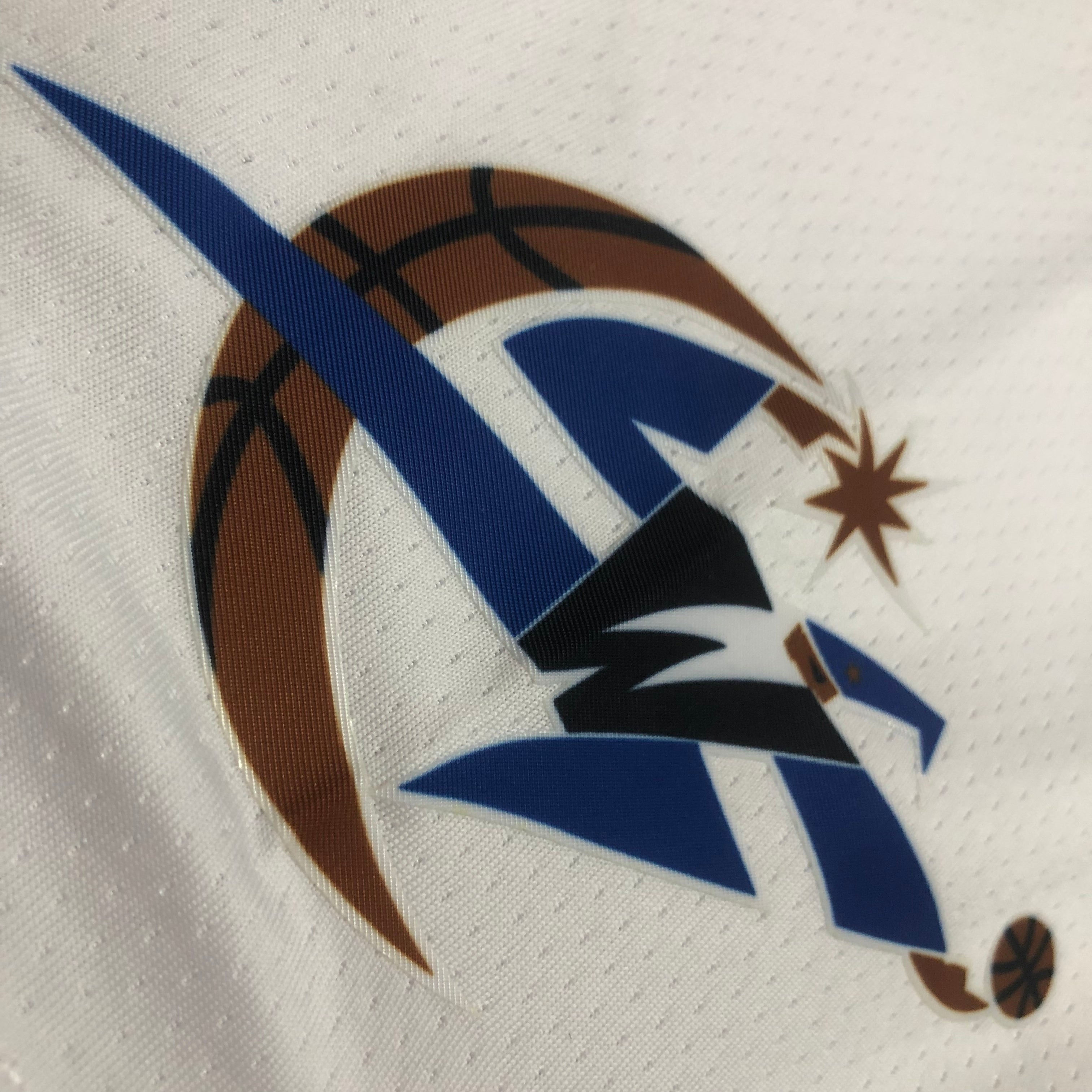 Pantalones cortos blancos de los Washington Wizards 2023