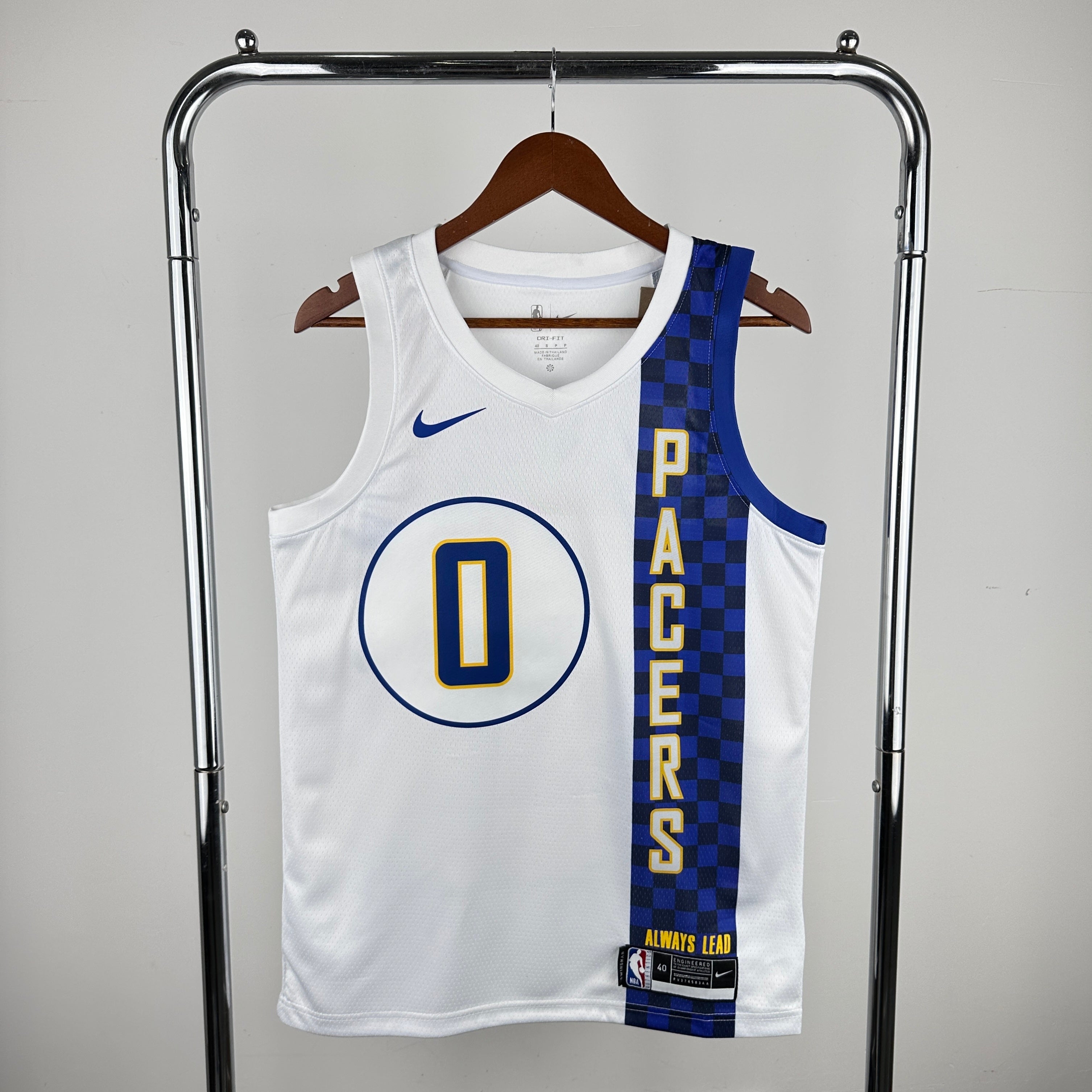 Indiana Pacers 2019-20 White Jersey