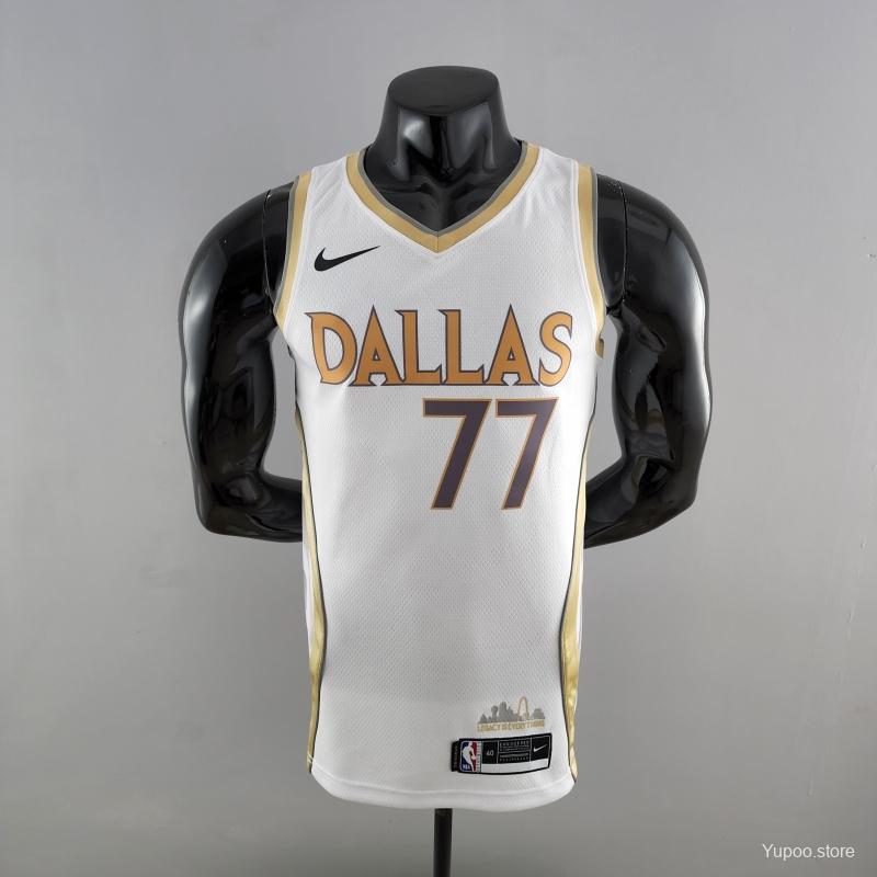 Dallas Mavericks 2020 White City Edition Jersey