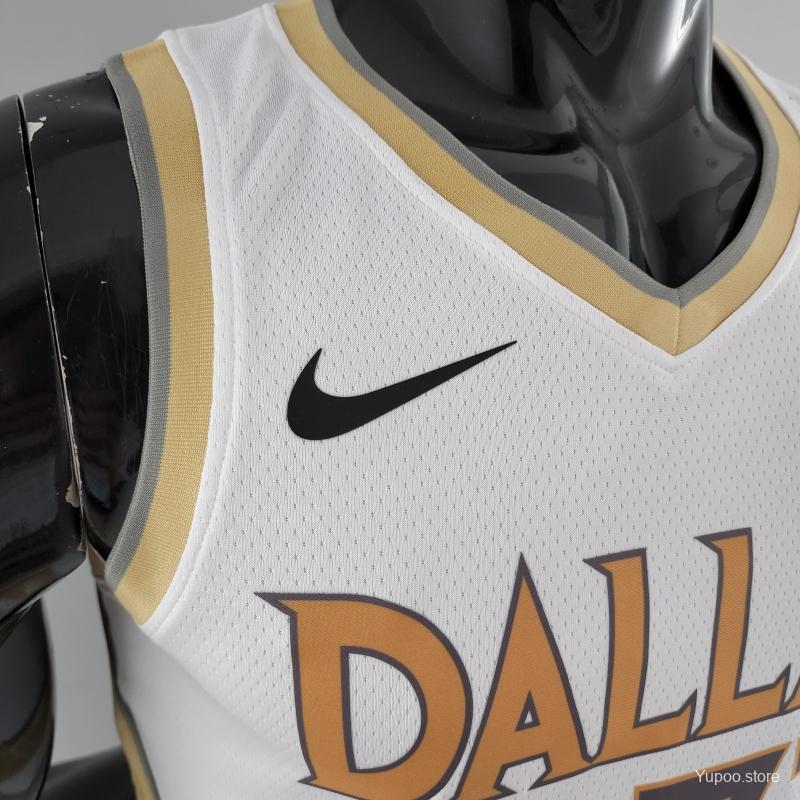 Dallas Mavericks 2020 White City Edition Jersey