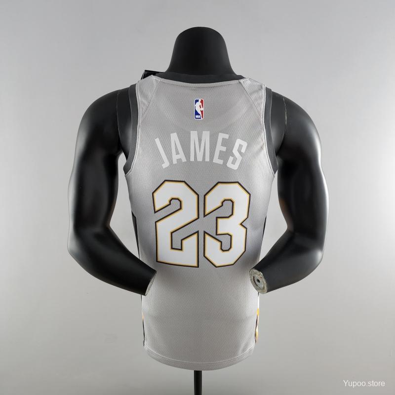 Cleveland Cavaliers 2018 Grey The Land Edition Jersey