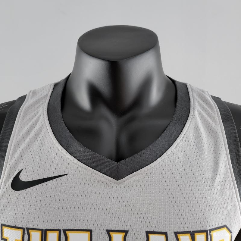 Cleveland Cavaliers 2018 Grey The Land Edition Jersey