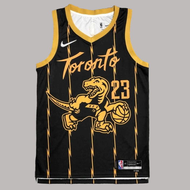 Toronto Raptors 2022 Black City Edition Swingman Jersey