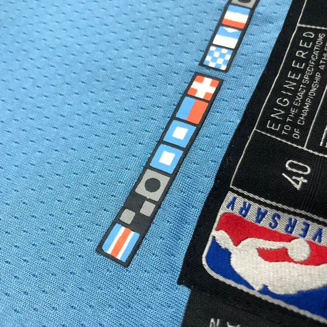 Los Angeles Clippers 75th Anniversary Blue Swingman City Edition Jersey