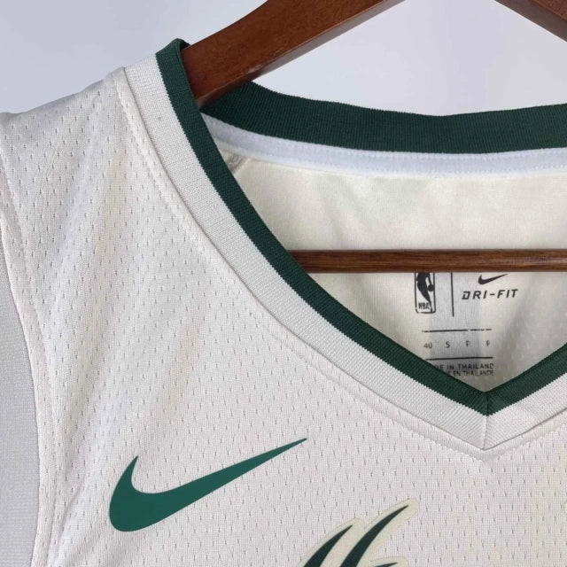 Milwaukee Bucks Jersey 2019 White Edition