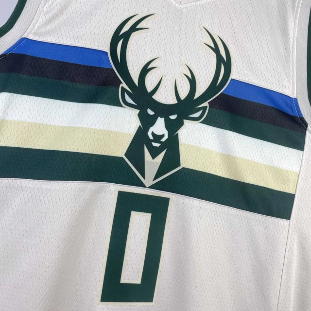 Milwaukee Bucks Jersey 2019 White Edition
