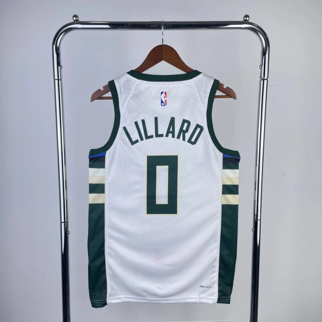 Milwaukee Bucks Jersey 2023 White Edition