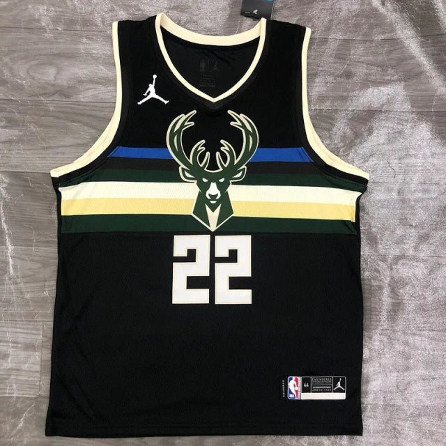 Milwaukee Bucks Jersey 2020-21 Black Edition